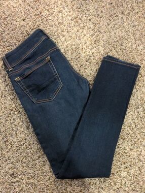 American Eagle Outfitters Dark Indigo Skinny Jeans